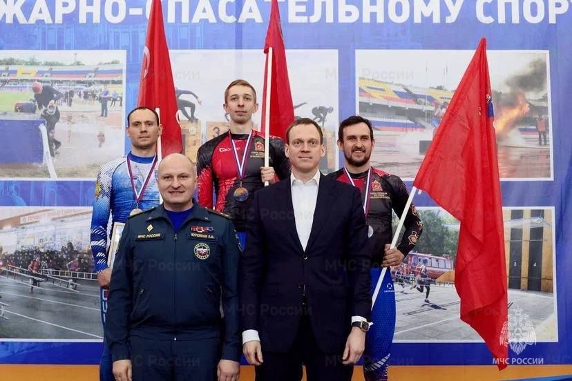Артем Малинин из Подмосковья стал чемпионом России на соревнованиях по пожарно-спасательному спорту